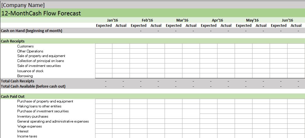 excel accounting templates